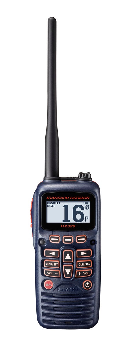Standard HX320 6W Floating Hand Held VHF - HX320
