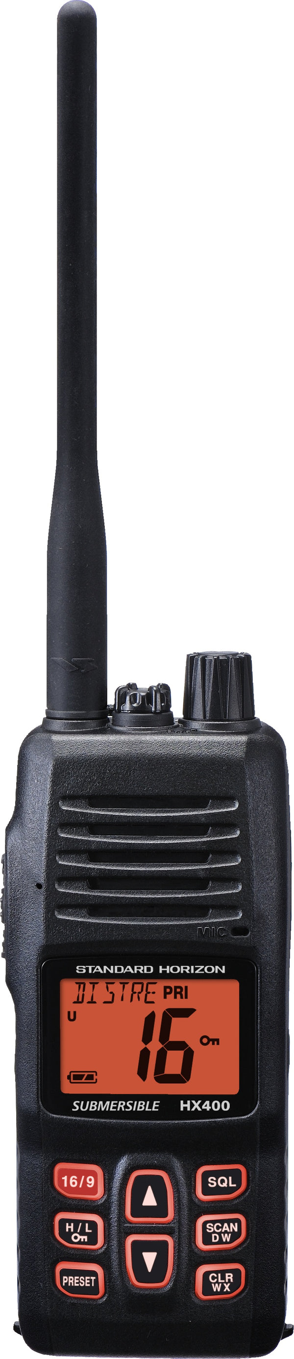 Standard HX400 5W Handheld VHF - HX400