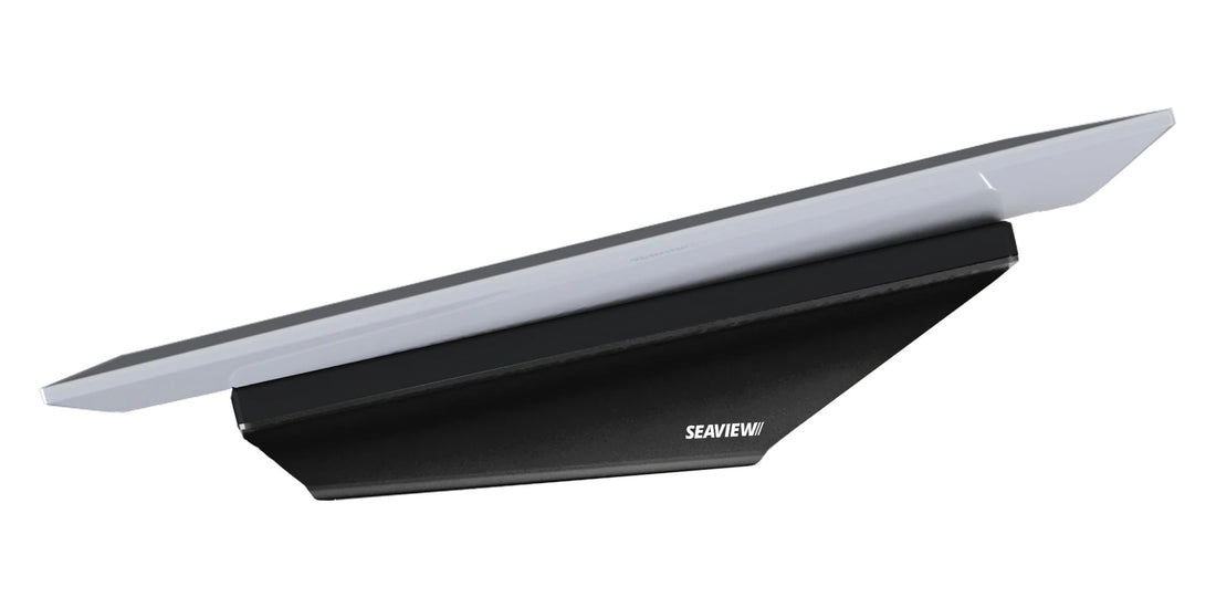 Seaview Srm300 Wb8 Blk Mount Black Starlink Performance G3 With 8 Deg Angled Wedge Base