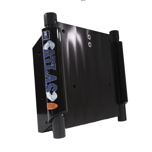 T H Marine Atlas 10in Jack Plate Standard Hydraulic Black Anodized