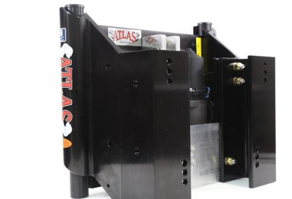 Th Marine Atlas 4in Jack Plate Heavy Duty Hydraulic Black Anodized