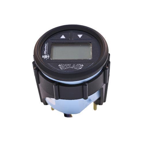 TH Marine Hydraulic Gauge Kit Fits Atlas 6,10,12 & 14in Jack Plates, Black Bezel - FAGK-2-DP