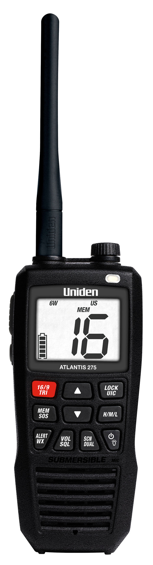 Uniden Atlantis 275 Floating Hand Held VHF Radio - ATLANTIS 275