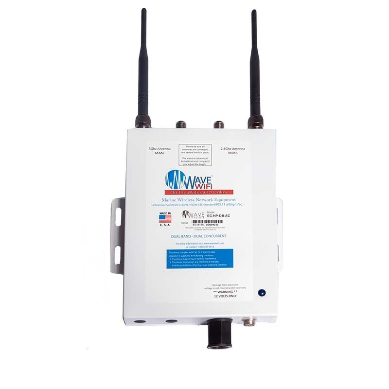 Wave WiFI EC-HP-DB-AC Hot Spot 2 - 25ft 400UF Low Loss Cable 2 -2ft Antenna 2 Rubber Duck - EC-HP-DB-AC