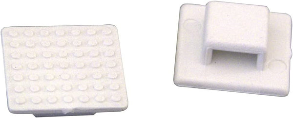 Weld Mount AT-3 Wire Tie Mount, Small White 100 Pack AT-3-100 - AT-3-100