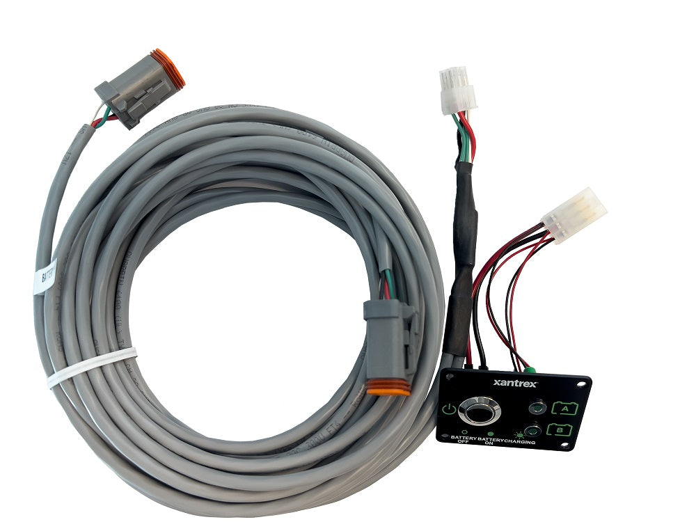 Xantrex Remote On/Off Switch with LEDfts for 4-Pin D Connector - 881-0267-12